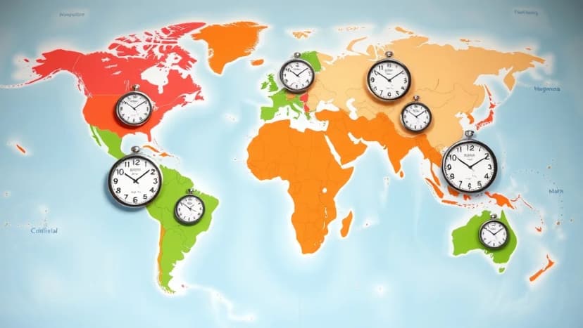 Hur mycket är klockan i USA nu